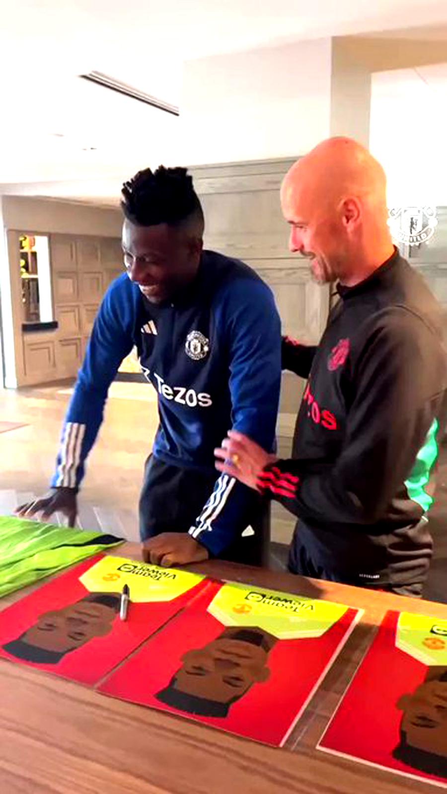 滕哈格, 曼联周六, 德赫亚在社